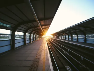 train station
