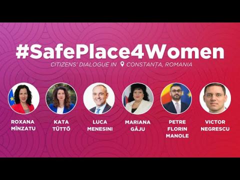 #SafePlace4Women: Citizens' Dialogue in 📍 Constanţa